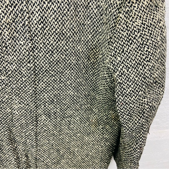 vintage 60S 70S wool Oakbrook Sportswear herringbone tweed car coat size 40 - Picture 9 of 15
